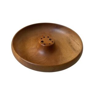 OREGON MYRTLEWOOD Handmade Wooden Nut Bowl Brown